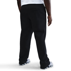 Nike Men's Club Fleece Open Hem Pants black/white