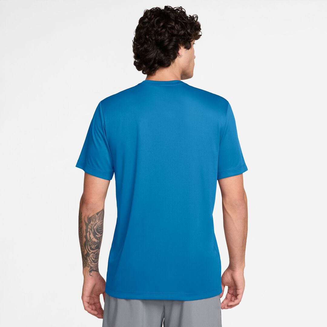 Nike Men's Dri-Fit Flex Training T-Shirt cobalt blue