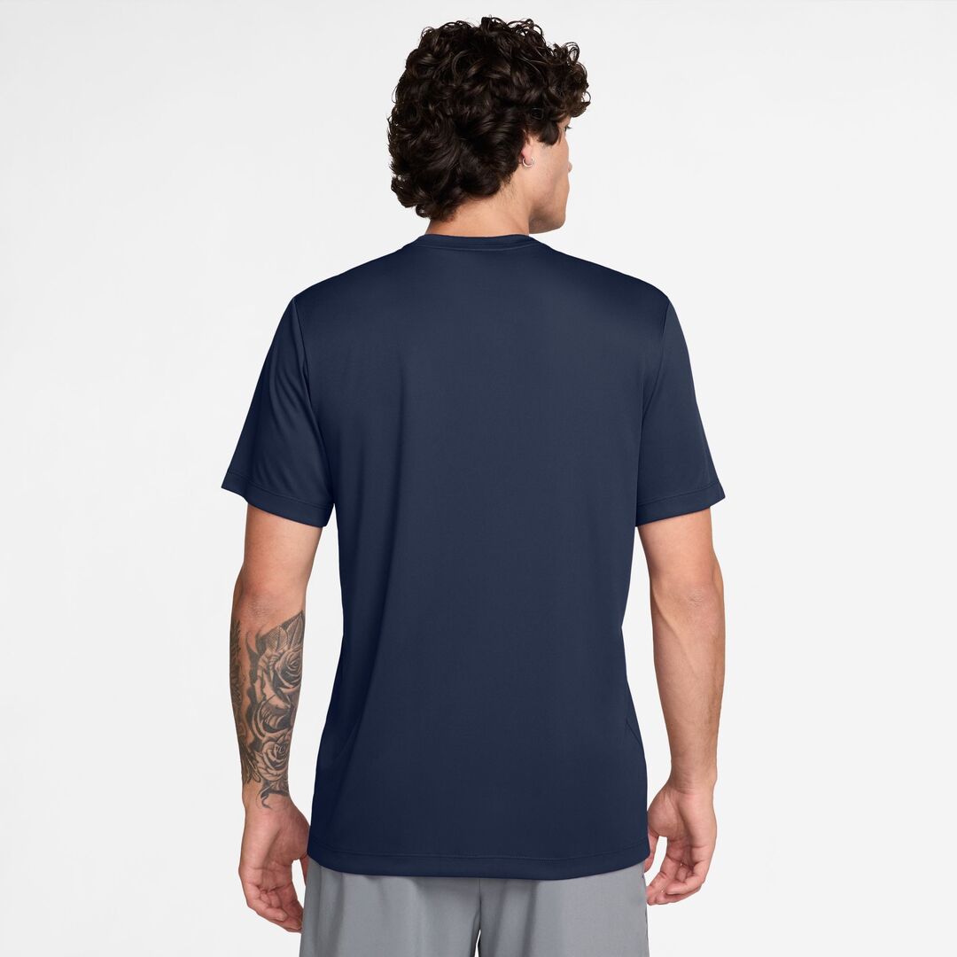 Nike Men's Dri-Fit Flex Training T-Shirt navy blue