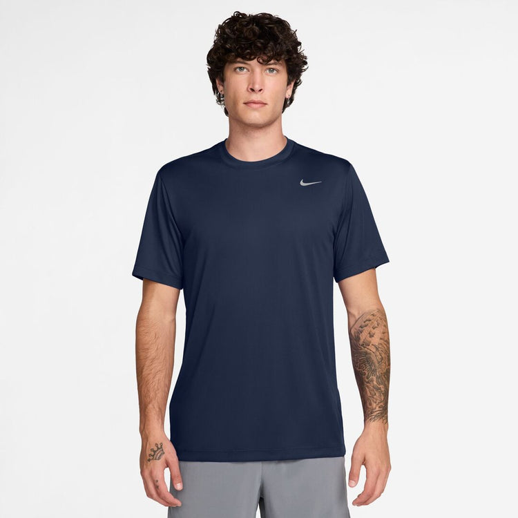 Nike Men's Dri-Fit Flex Training T-Shirt navy blue