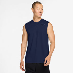 Nike Men's Dri-Fit Flex Training Tank-Top navy blue