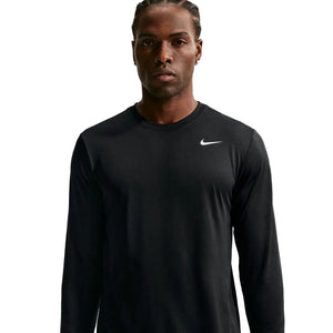 Nike Men's Dri-Fit Legend Long Sleeve Shirt black