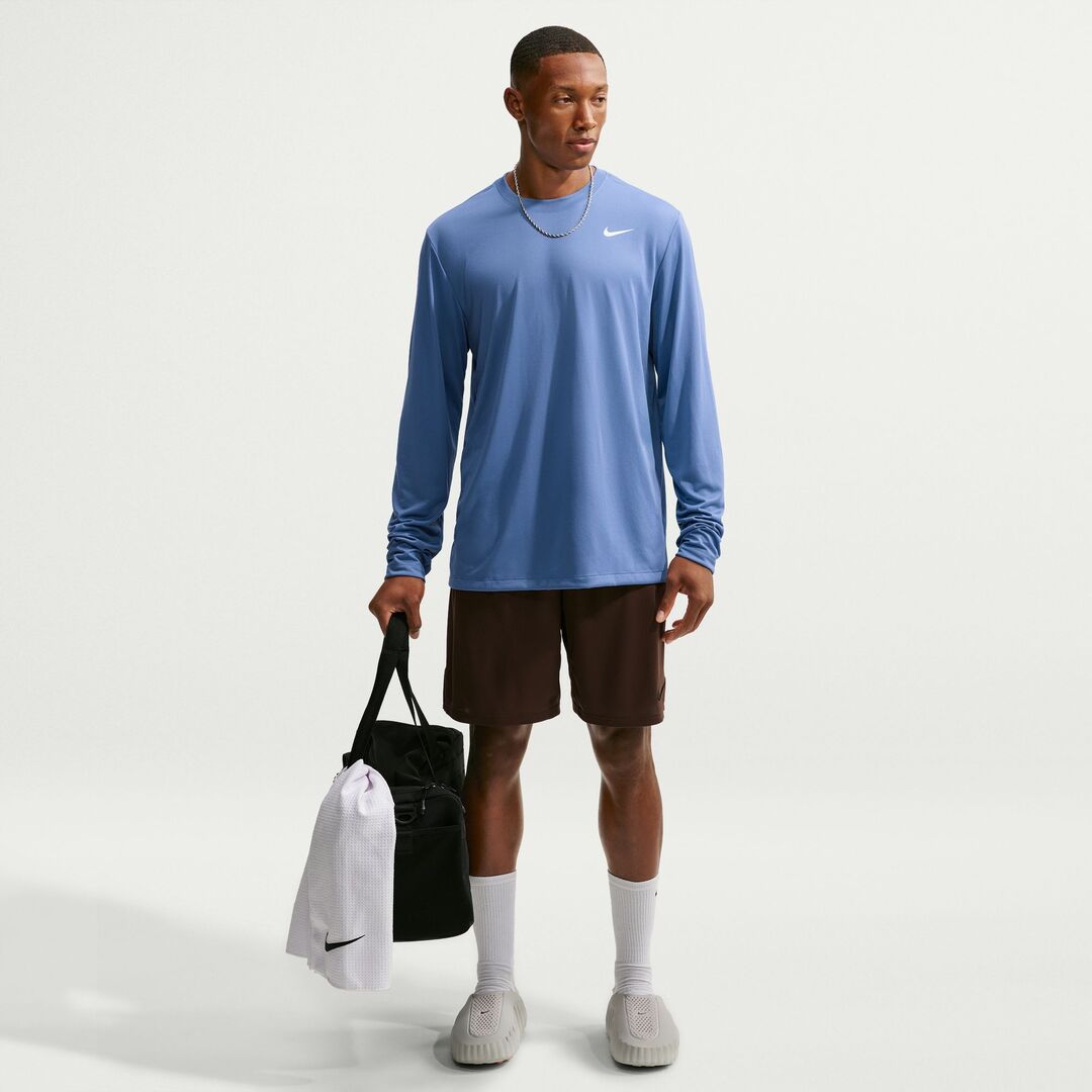 Nike Men's Dri-Fit Legend Long Sleeve Shirt indigo storm