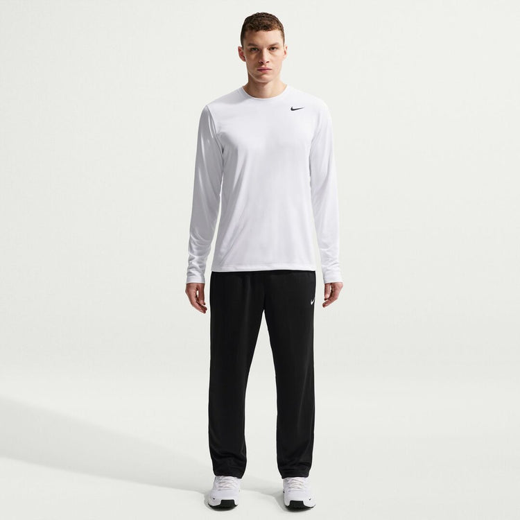 Nike Men's Dri-Fit Legend Long Sleeve Shirt white