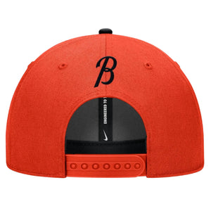 Nike Men's MLB Baltimore Orioles DF Rise CC Adjustable Hat orange black