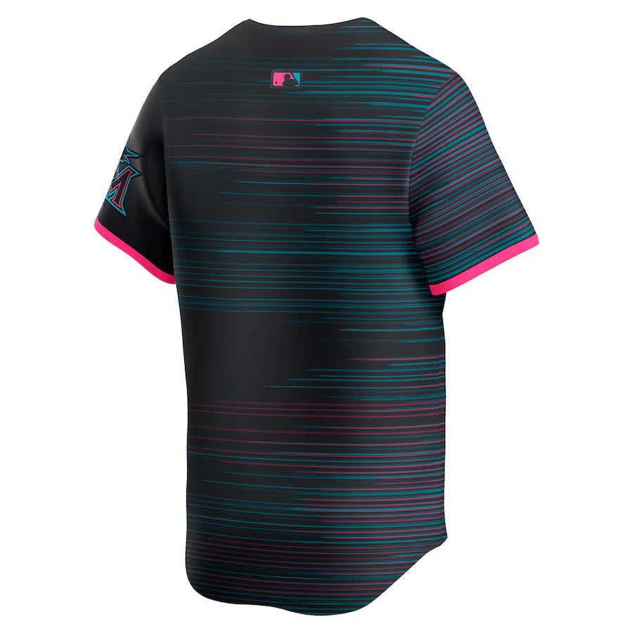 Nike Men's MLB Miami Marlins City Connect Jersey 2025 black 