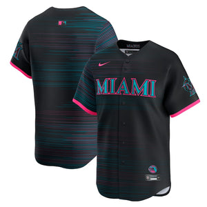 Nike Men's MLB Miami Marlins City Connect Jersey 2025 black 