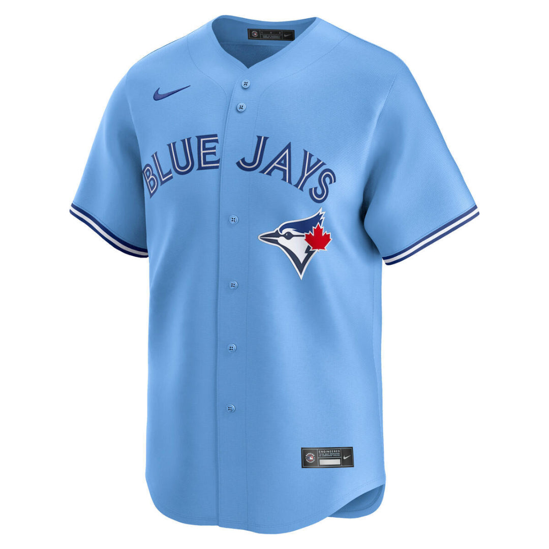 Nike Men's MLB Toronto Blue Jays George Springer Alternate 2 Jersey powder blue