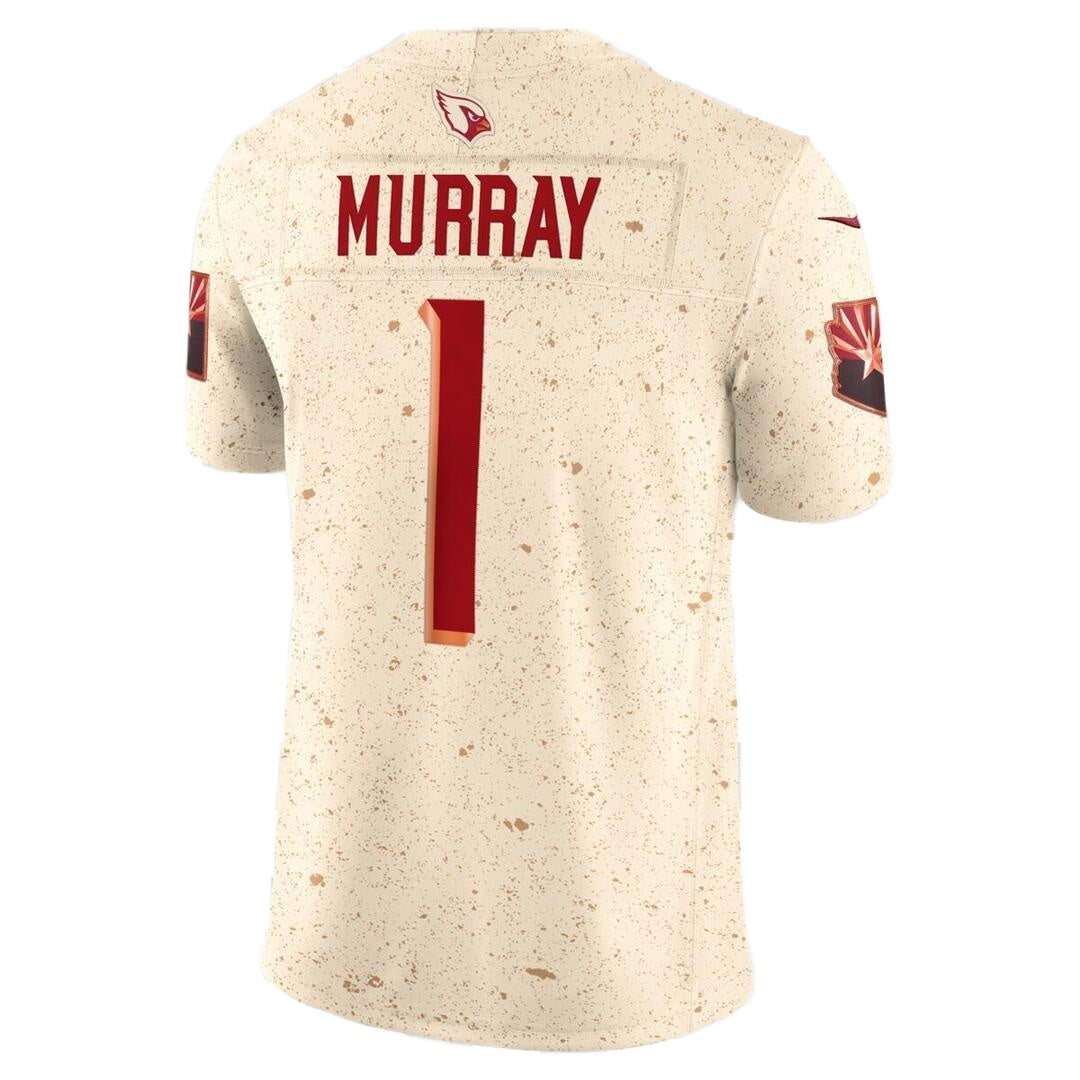 Nike Men's NFL Arizona Cardinals Kyler Murray Limited Rivalries Jersey cream beige