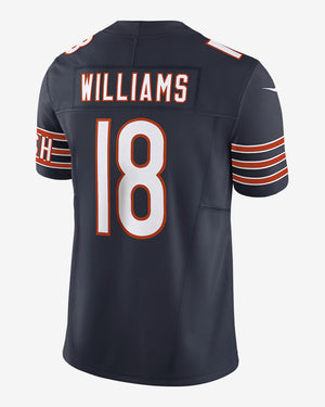 Nike Men's NFL Chicago Bears Caleb Williams Limited Jersey navy blue
