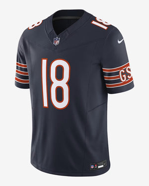 Nike Men's NFL Chicago Bears Caleb Williams Limited Jersey navy blue