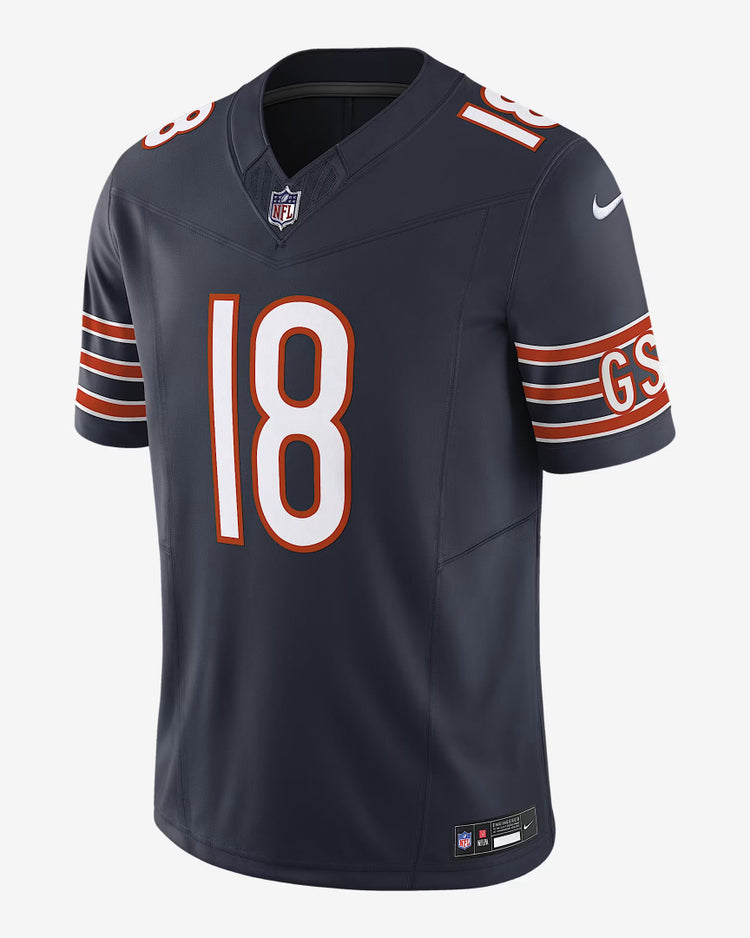 Nike Men's NFL Chicago Bears Caleb Williams Limited Jersey navy blue