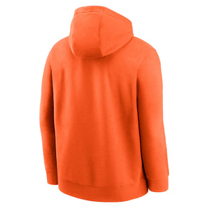 Nike Men's NFL Cleveland Browns Rewind Club Logo Hoodie orange