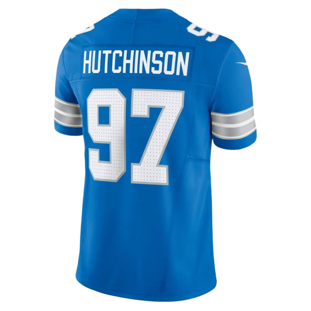 Nike Men's NFL Detroit Lions Aidan Hutchinson Limited Jersey blue