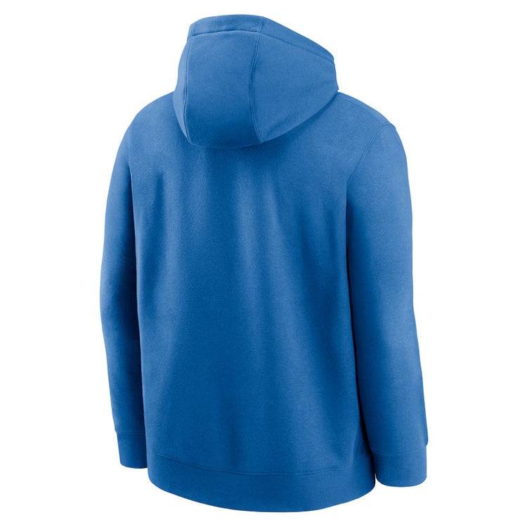 Nike Men's NFL Detroit Lions Rewind Club Logo Hoodie blue