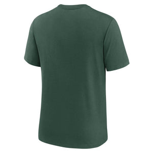 Nike Men's NFL Green Bay Packers Rewind Tri-Blend T-Shirt green