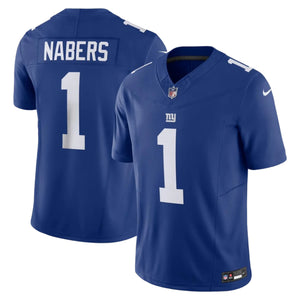 Nike Men's NFL New York Giants Malik Nabors Limited Jersey blue