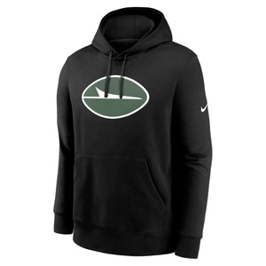 Nike Men's NFL New York Jets Rewind Club Logo Hoodie black