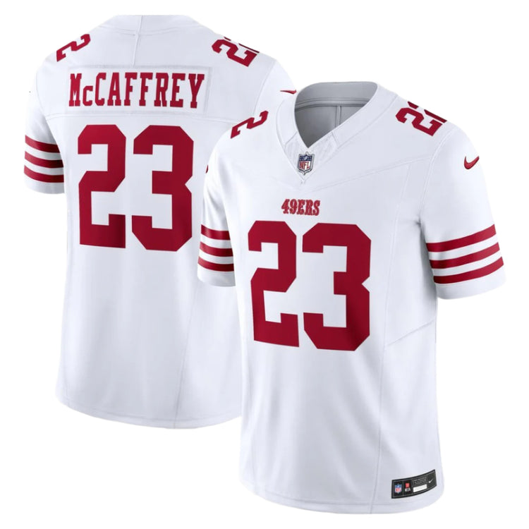 Nike Men's NFL San Francisco 49ers Christian McCaffrey Limited Jersey white
