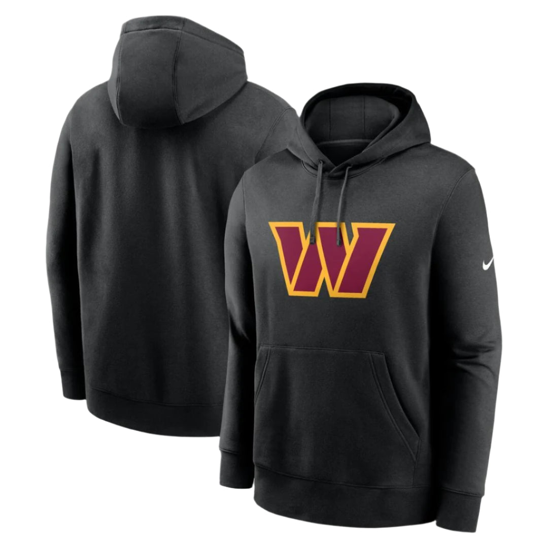 Nike Men's Washington Commanders Rewind Club Logo Hoodie black