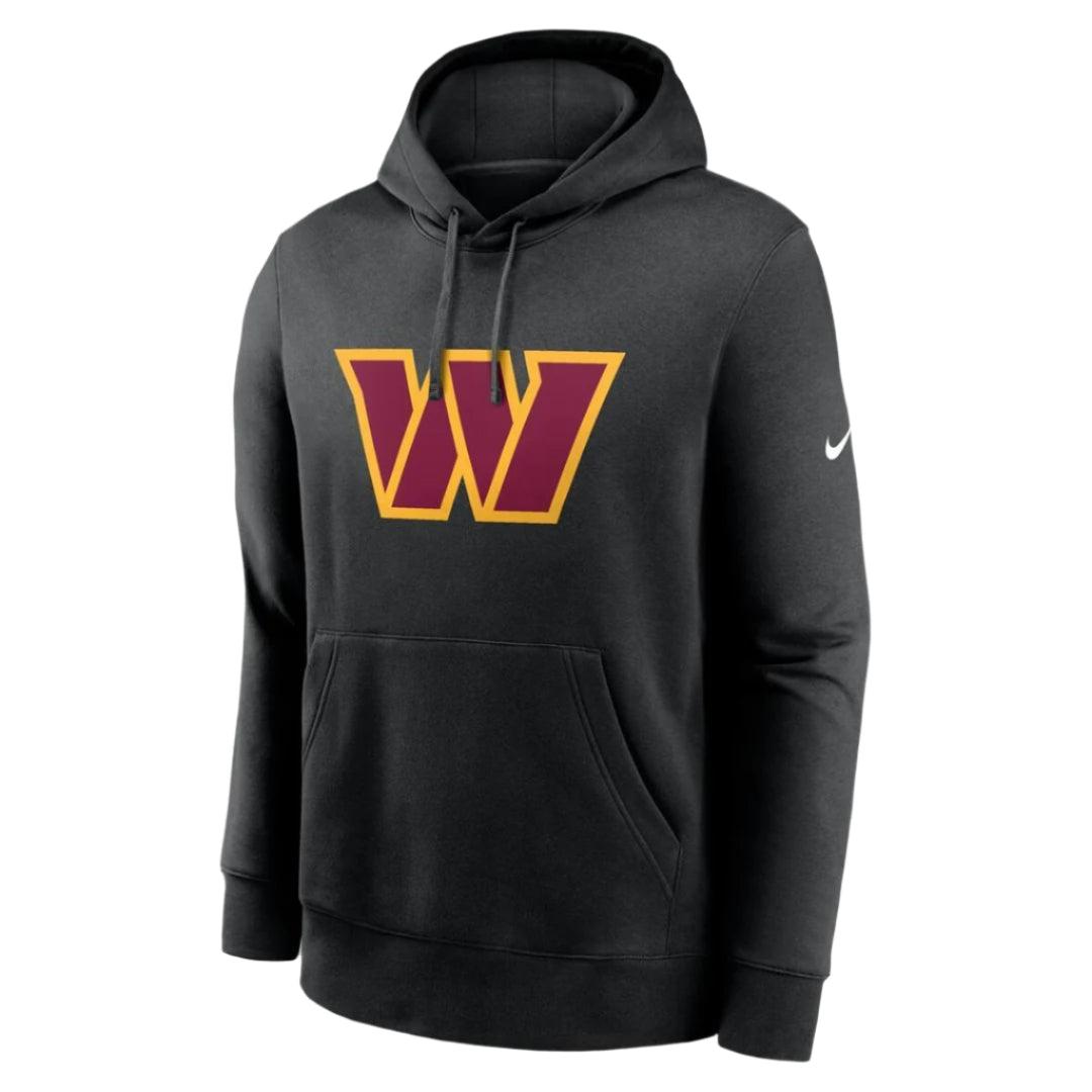 Nike Men's Washington Commanders Rewind Club Logo Hoodie black