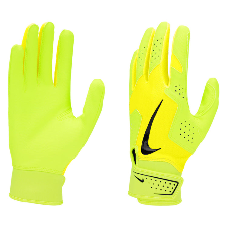 Nike Senior Alpha 2.0 Batting Gloves yellow