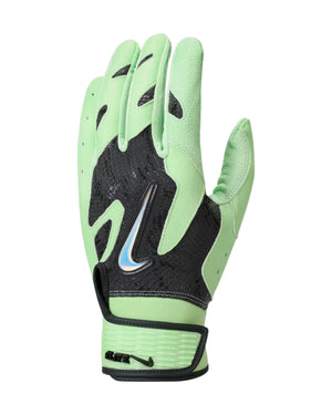 Nike Senior Alpha Elite 2.0 Batting Gloves green/black