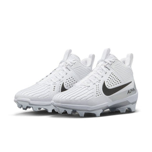 Nike Senior Alpha Menace Strong Football Cleats white
