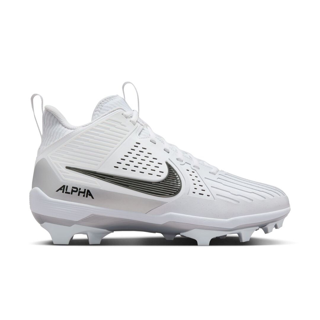 Nike Senior Alpha Menace Strong Football Cleats white