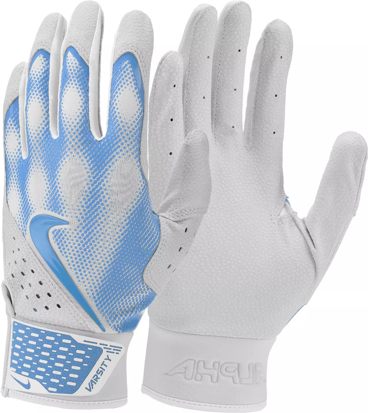 Nike Senior Alpha Varsity Batting Gloves valor blue