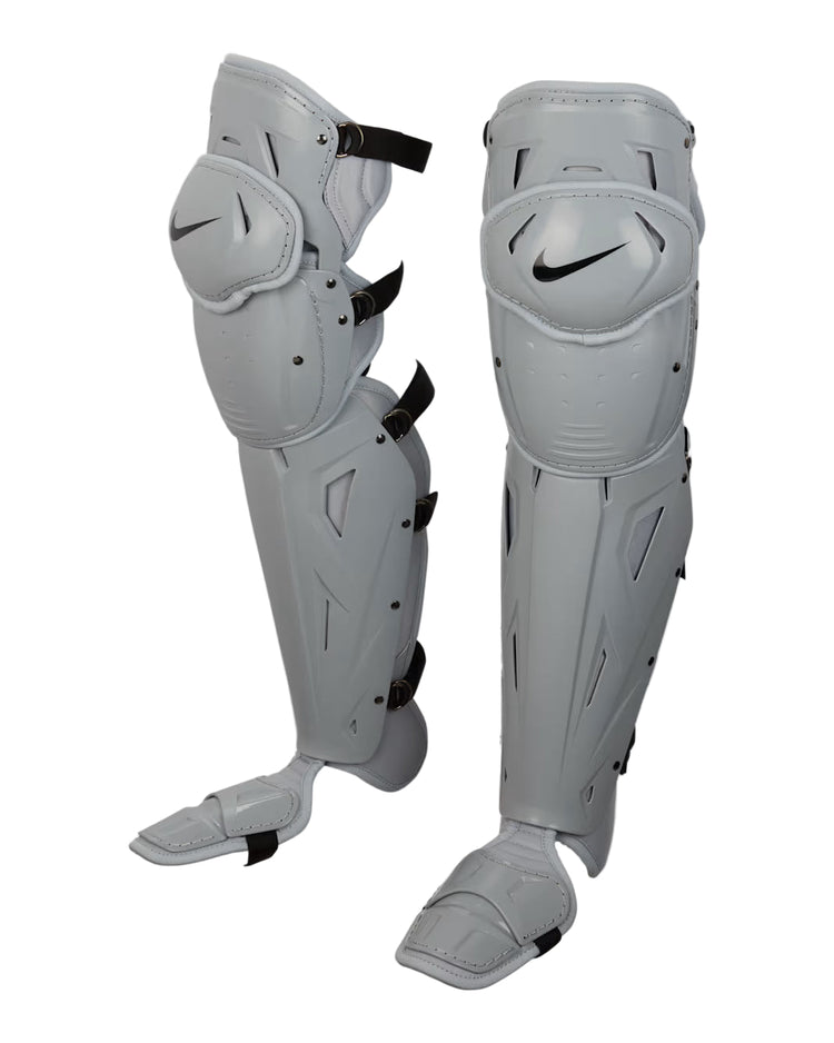 Nike Senior Diamond Elite Catcher's Leg Guard grey