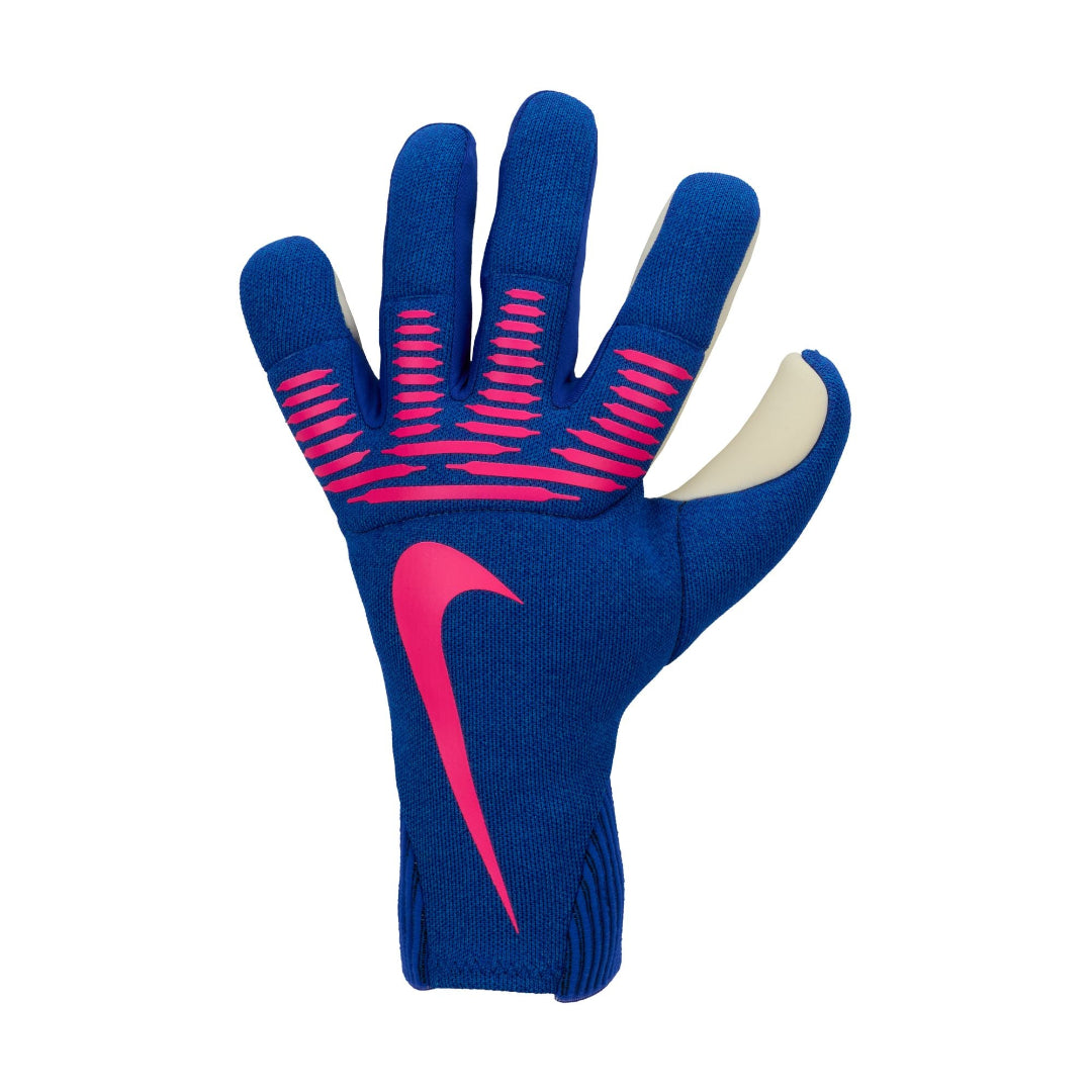 Nike Senior Dynamic Fit Soccer Goalkeeper Gloves blue