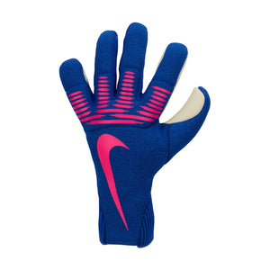 Nike Senior Dynamic Fit Soccer Goalkeeper Gloves blue