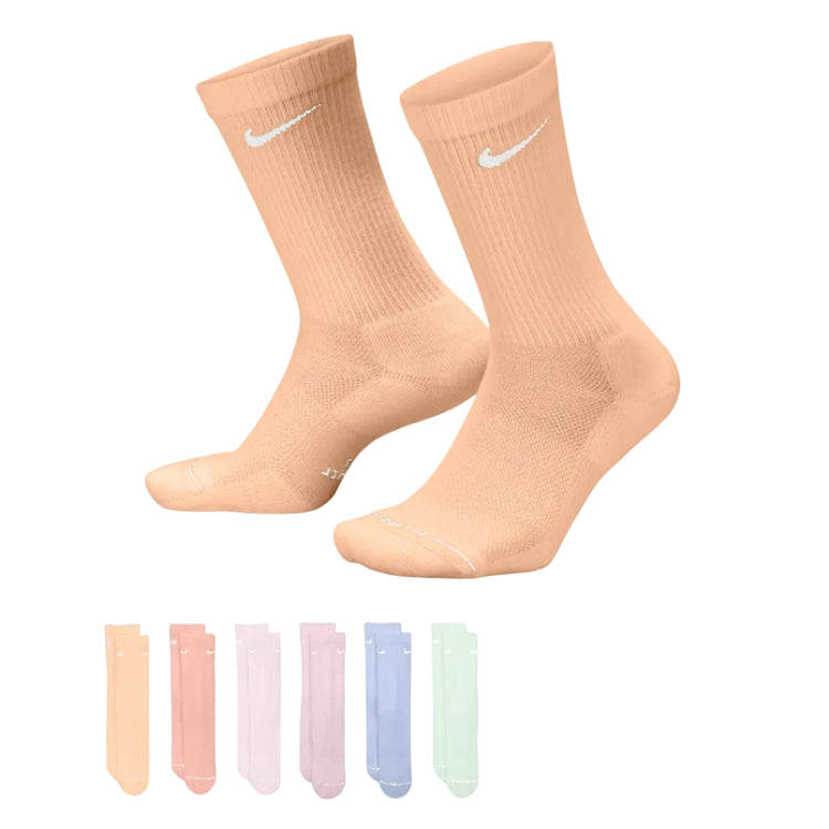 Nike Senior Everyday Elevated Crew Socks 6-Pack