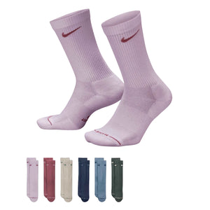 Nike Senior Everyday Elevated Crew Socks 6-Pack