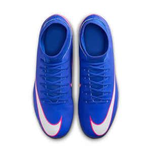 Nike Senior Mercurial Superfly 10 Club Soccer Cleats racer blue/white
