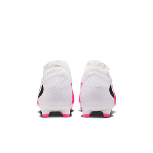 Nike Senior Phantom 6 High Academy FG/MG Soccer Cleats white/pink/black