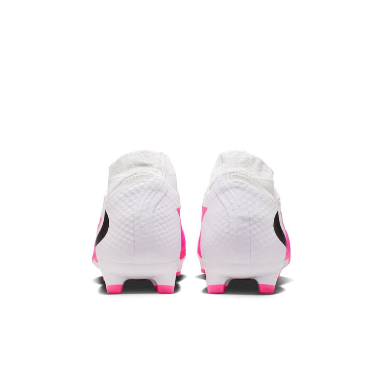 Nike Senior Phantom 6 High Academy FG/MG Soccer Cleats white/pink/black