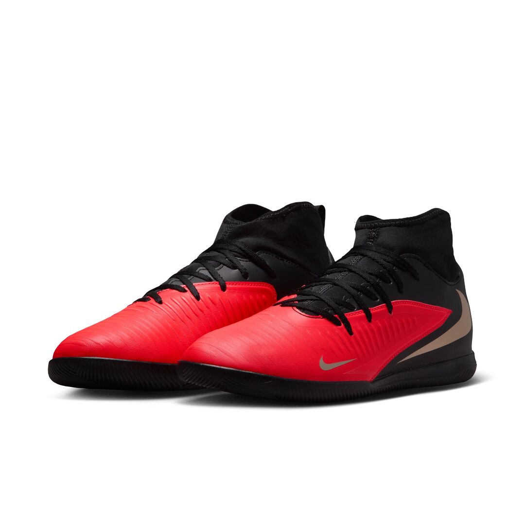Nike Senior Phantom 6 Club Indoor Soccer Shoes bright red/black
