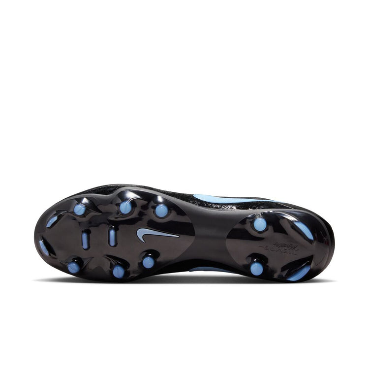 Nike Senior Tiempo Maestro Academy FG/MG Soccer Cleats black/blue