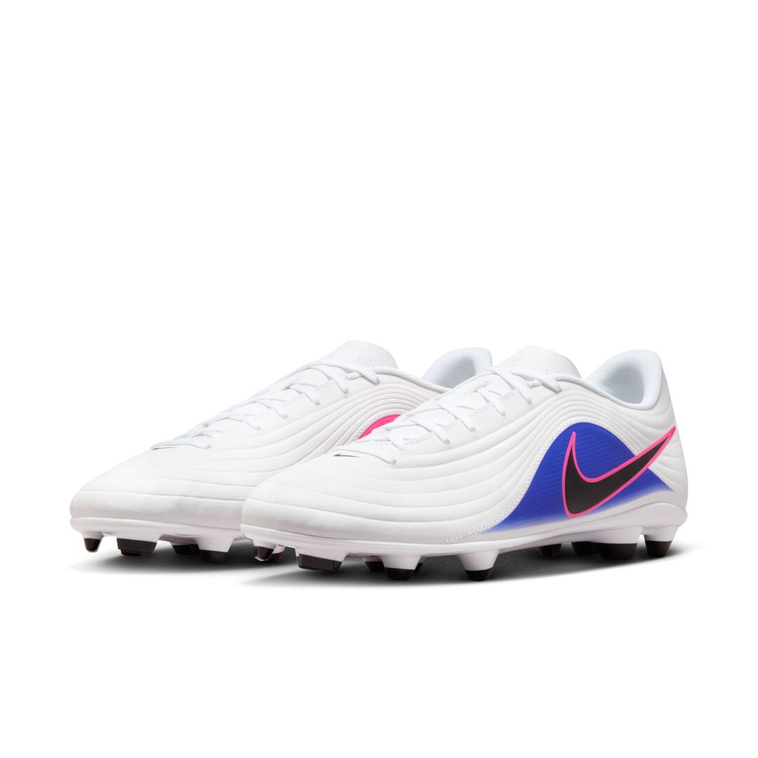Nike Senior Tiempo Maestro Club FG/MG Soccer Cleats white/blue/pink