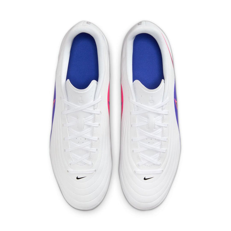 Nike Senior Tiempo Maestro Club FG/MG Soccer Cleats white/blue/pink