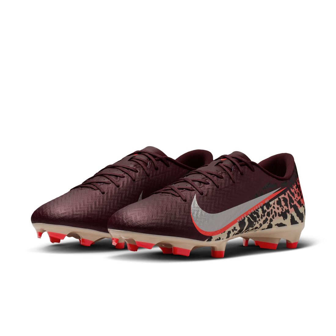Nike Senior United Mercurial Vapor 16 Academy FG/MG Soccer Cleats Burgundy Crush/University Red/Fossil/Metallic Silver