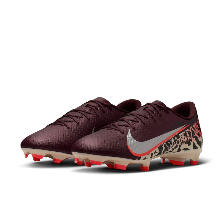 Nike Senior United Mercurial Vapor 16 Academy FG/MG Soccer Cleats Burgundy Crush/University Red/Fossil/Metallic Silver