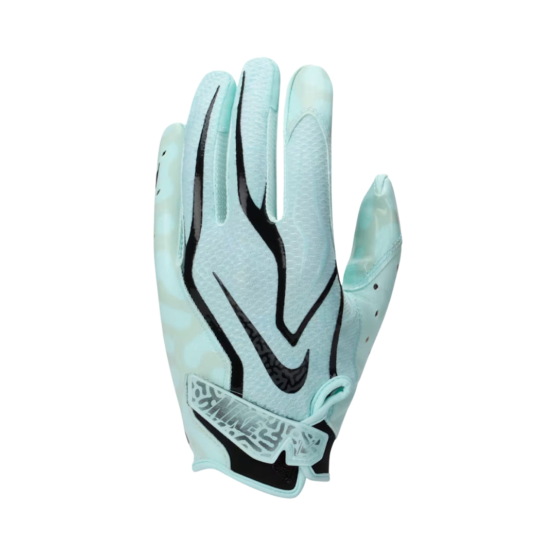 Nike Senior Vapor Jet 9.0 Energy Receiver Football Gloves candy mint/black