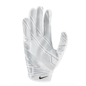 Nike Senior Vapor Jet 9.0 Energy Receiver Football Gloves white/ platinum