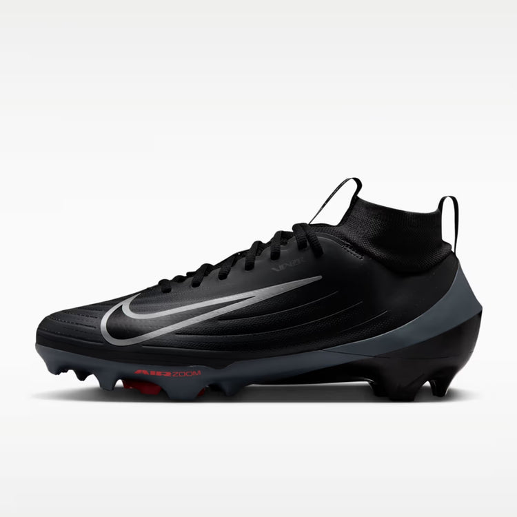 Nike Senior Vapor Pro 1 Football Cleats black/grey