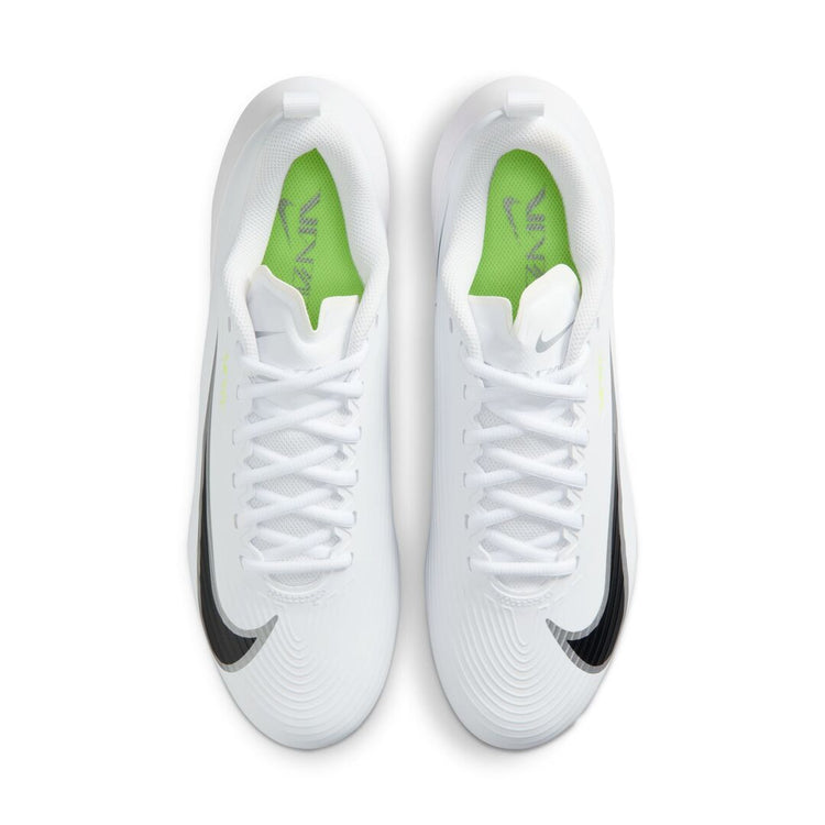 Nike Senior Vapor Speed 3 Football Cleats white/metallic silver