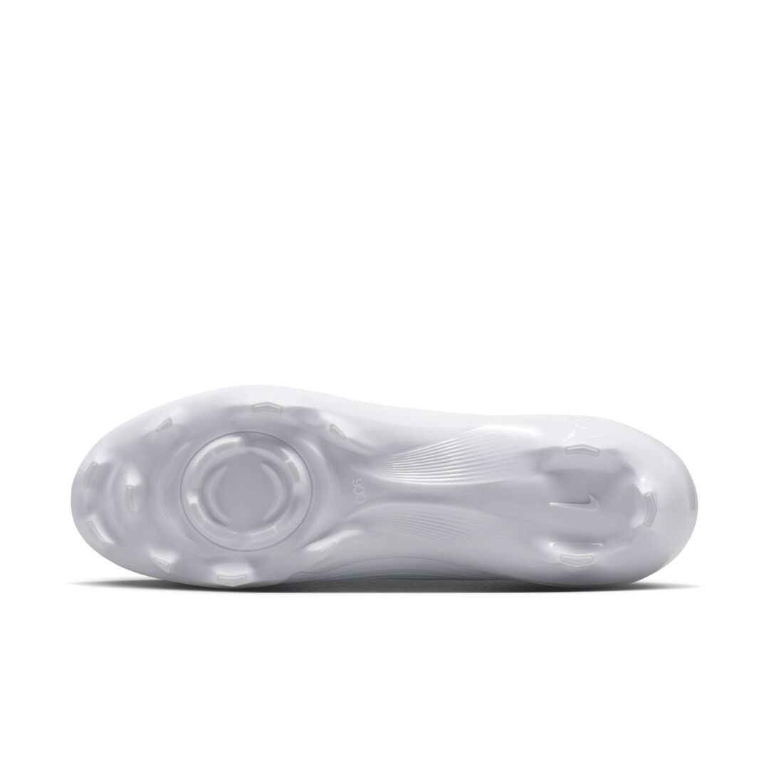 Nike Senior Vapor Speed 3 Football Cleats white/metallic silver