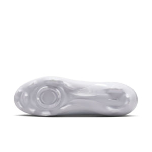Nike Senior Vapor Speed 3 Football Cleats white/metallic silver